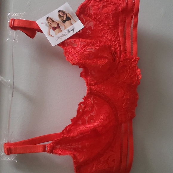 New Smart & Sexy Lace Unlined Underwire Longline Corset Bra - Picture 9 of 9